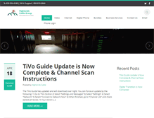 Tablet Screenshot of highlandscablegroup.com